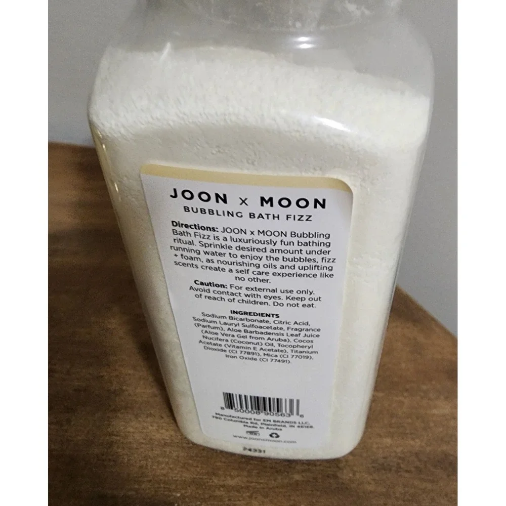 Joon Moon Very Vanilla Bubbling Bath Fizz  14. 1 Oz Set Of 4 New Unopened